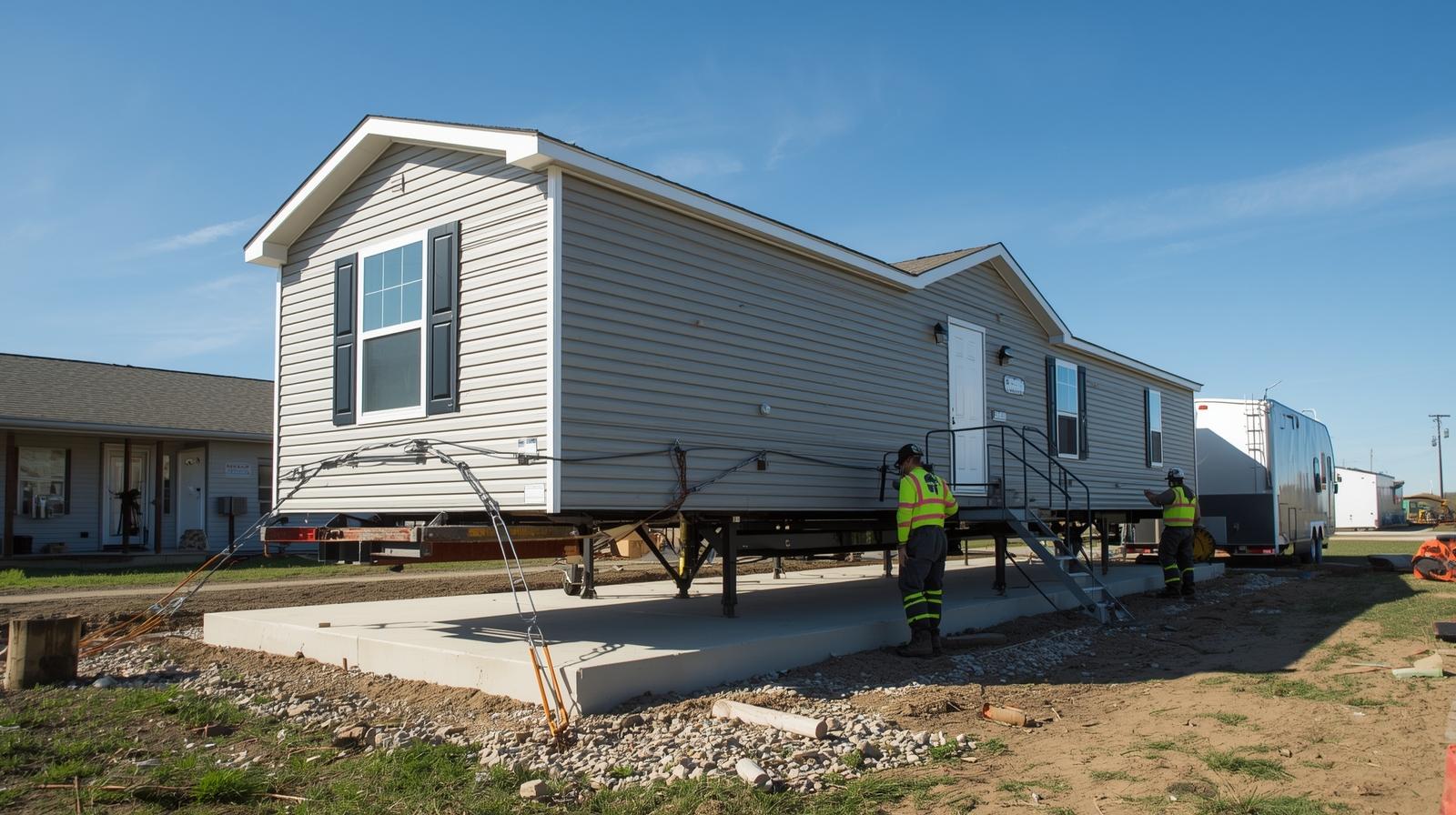 Scheduling a delivery a mobile home (1)